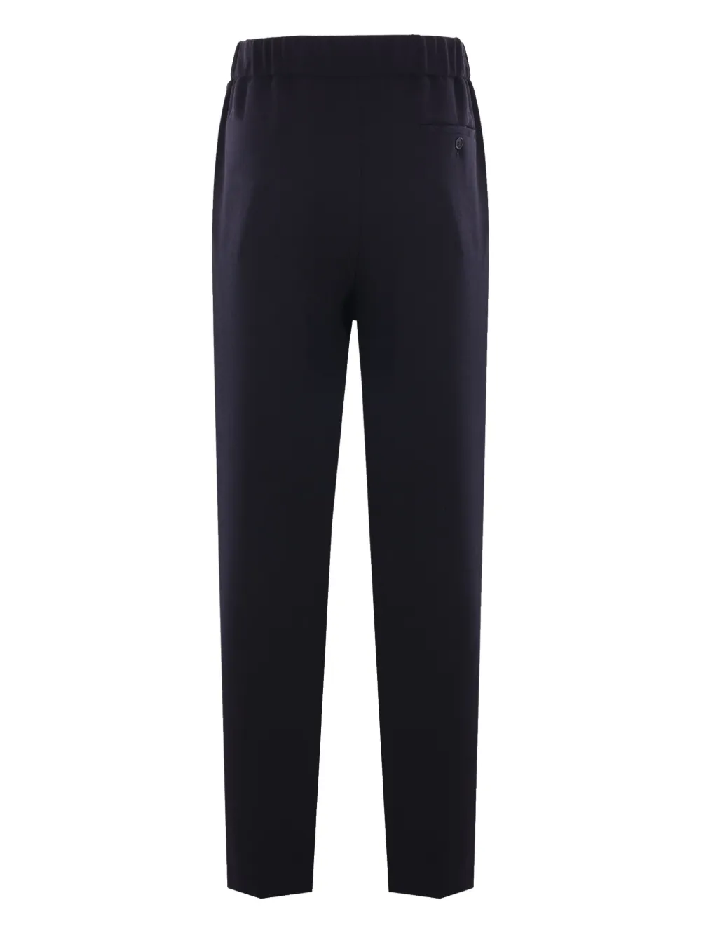 Giorgio Armani wool crepe pleated trousers - Blauw