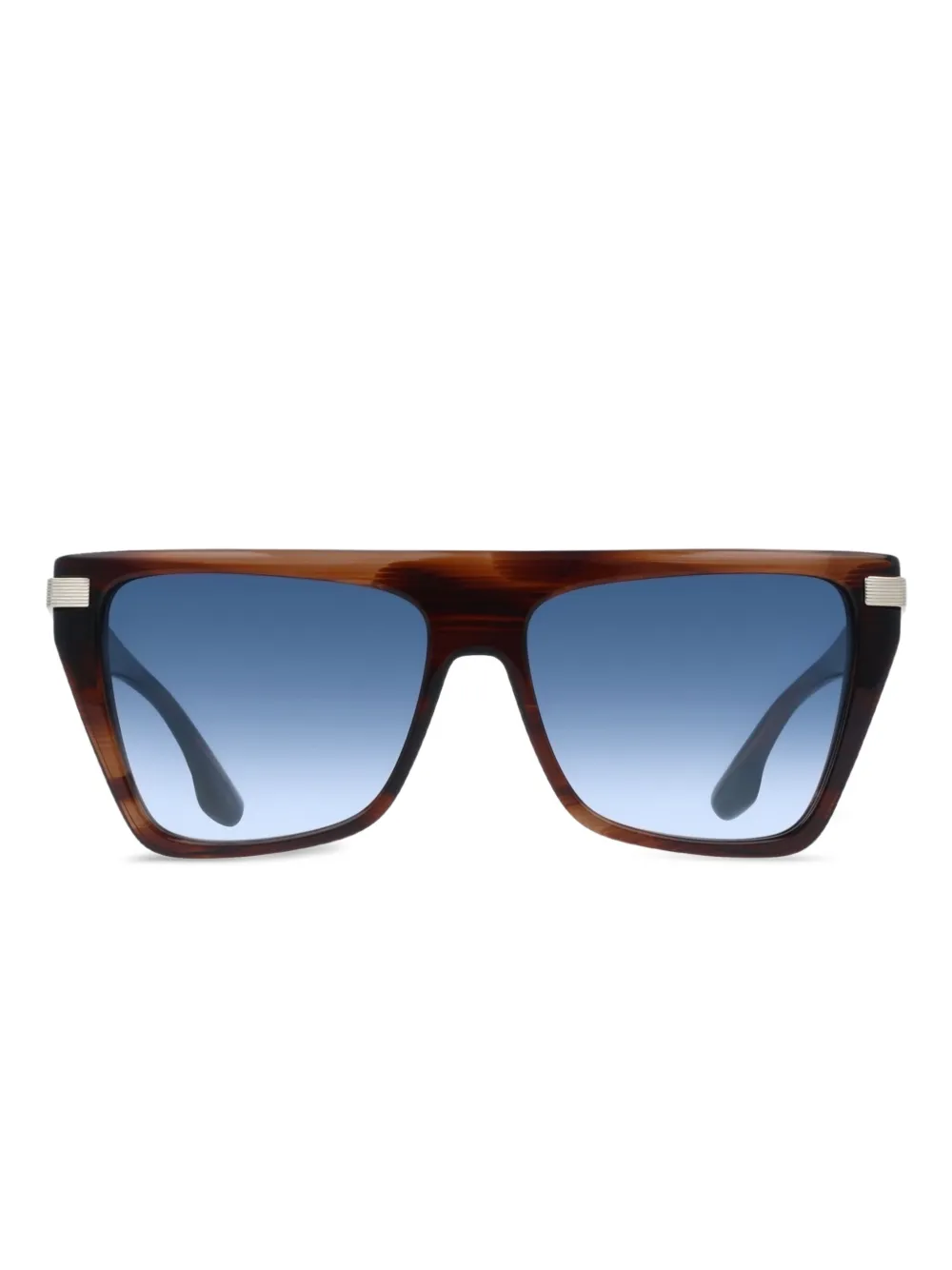 Victoria Beckham Eyewear Eckige Sonnenbrille mit Farbverlauf - Braun