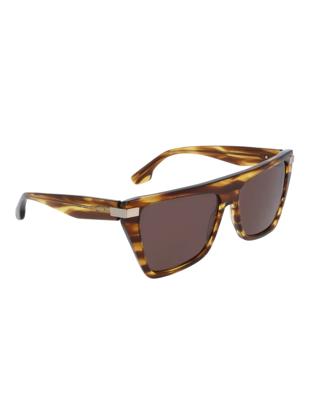 Victoria Beckham Eyewear Zonnebril met vierkant montuur - Bruin