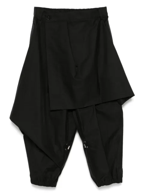 SONGZIO pantalones drapeados asimétricos