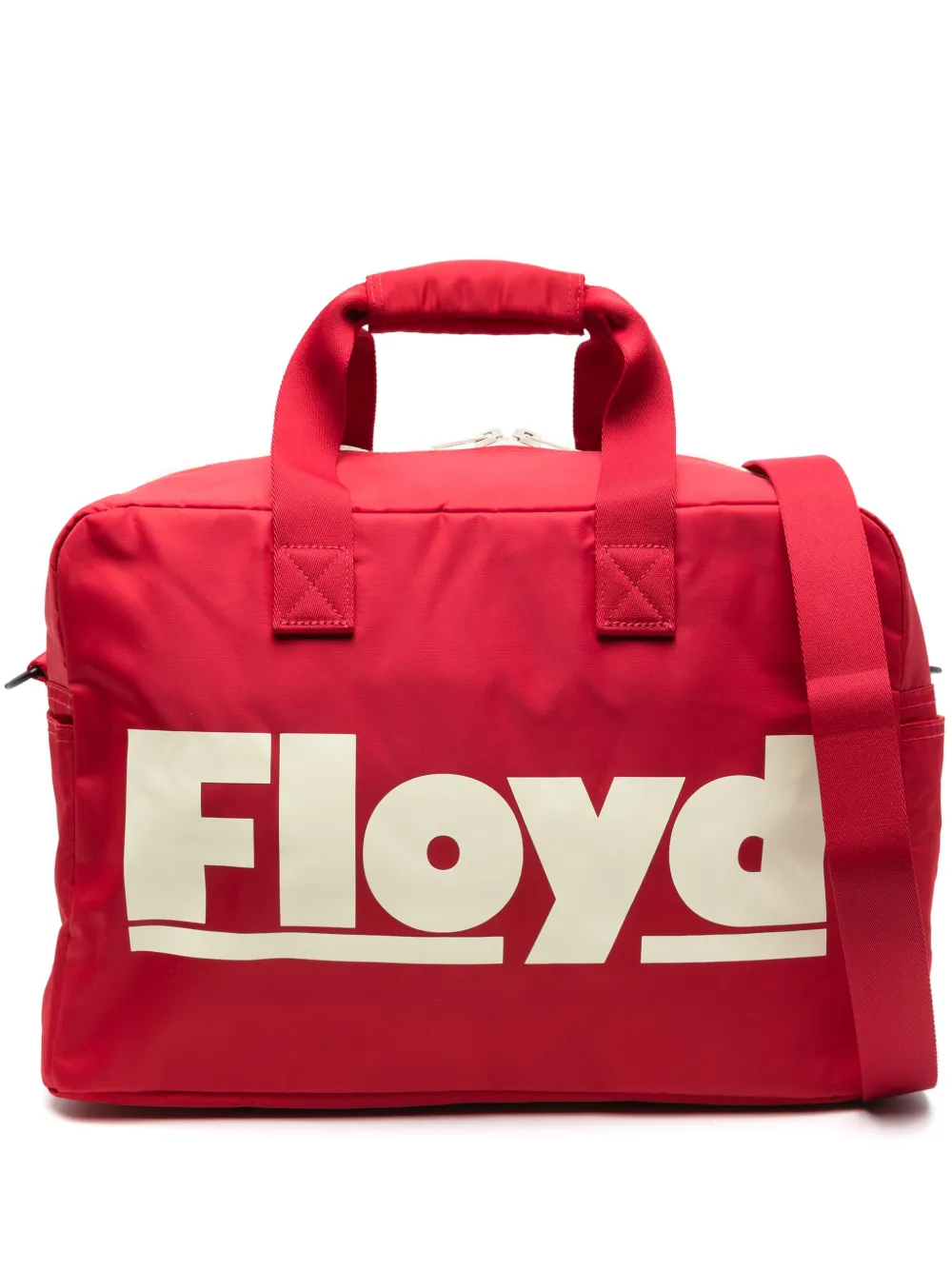 Floyd Weekendtas met logoprint Rood