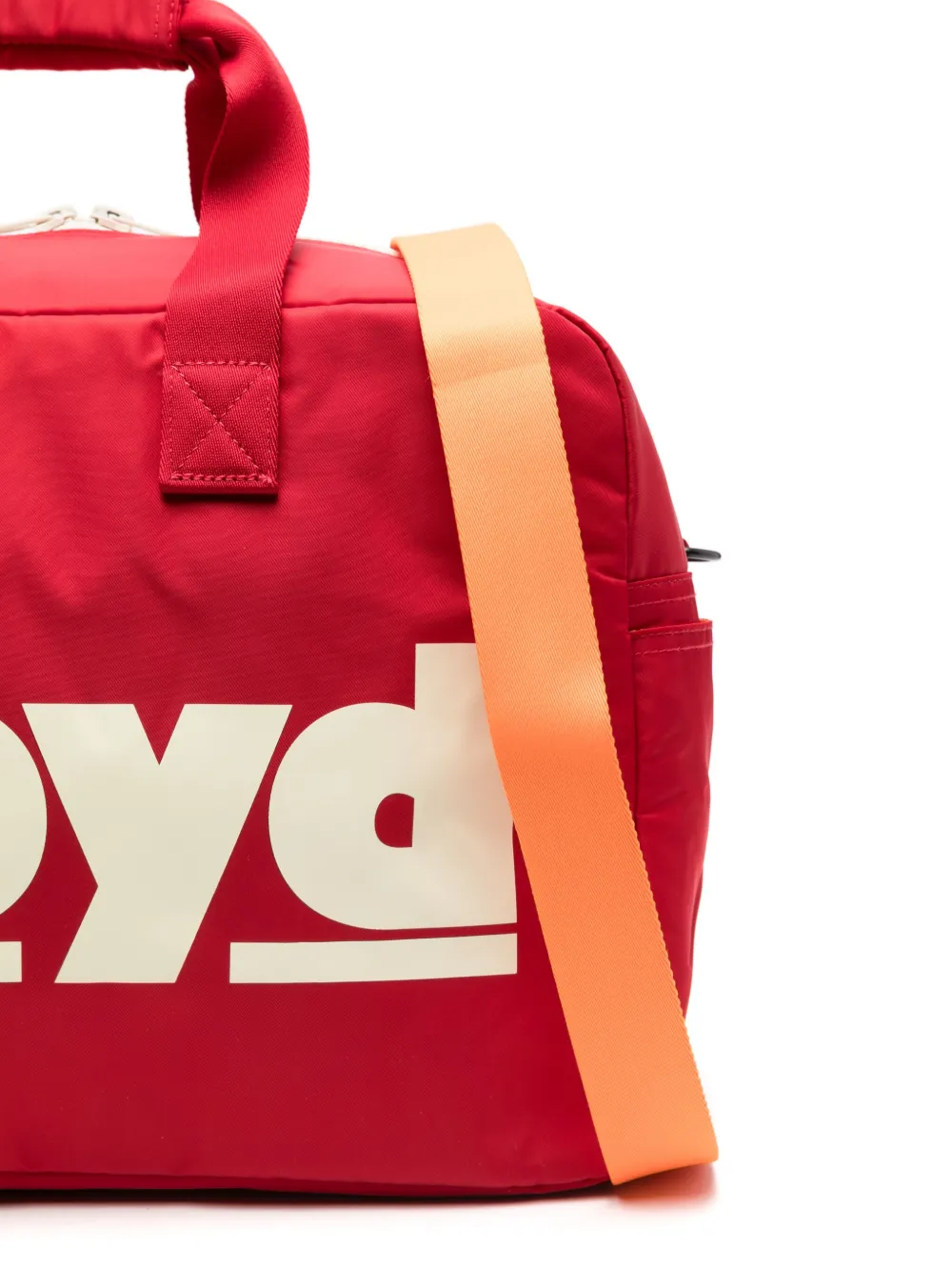 Floyd Weekendtas met logoprint Rood
