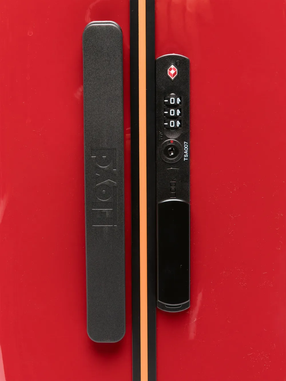 Floyd Cabin reistas met logoband Rood