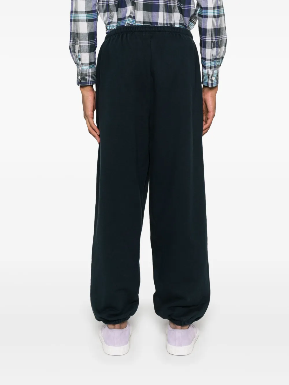 Shop Arte Heart-logo Track Pants In Blue