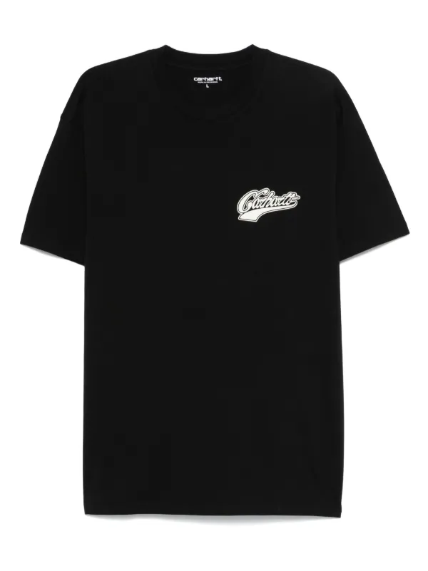 Carhartt WIP Logo T-Shirt | Black | FARFETCH