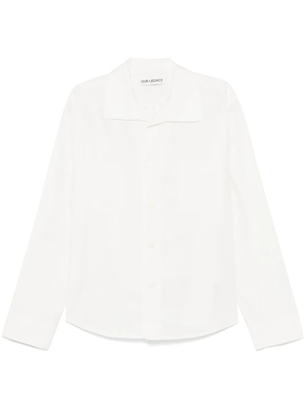 OUR LEGACY camisa Funnel | blanco | Image 1