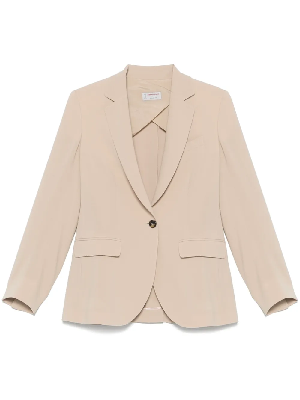 single-breasted blazer