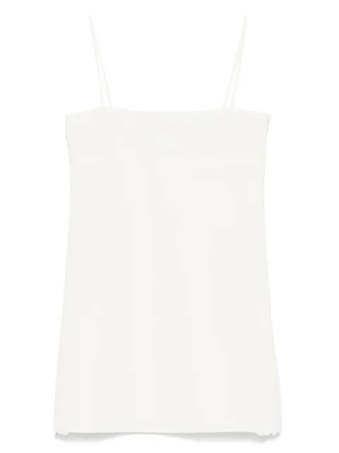 Miu Miu linen-blend dress