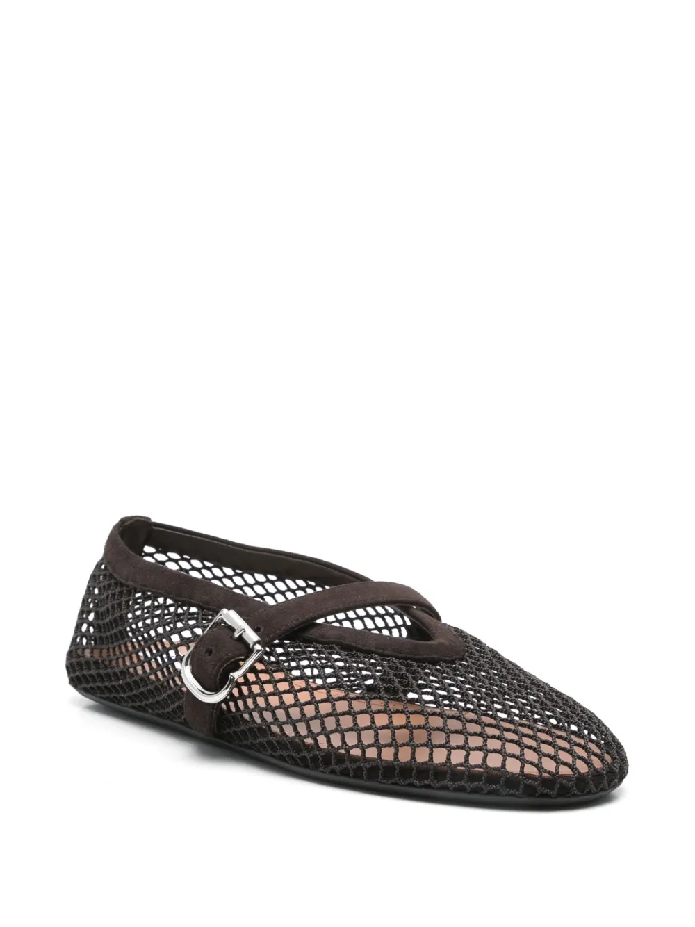 Alaïa fishnet ballet flats | Image 2