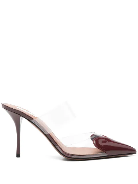 Alaïa 90mm Coeur heeled mules