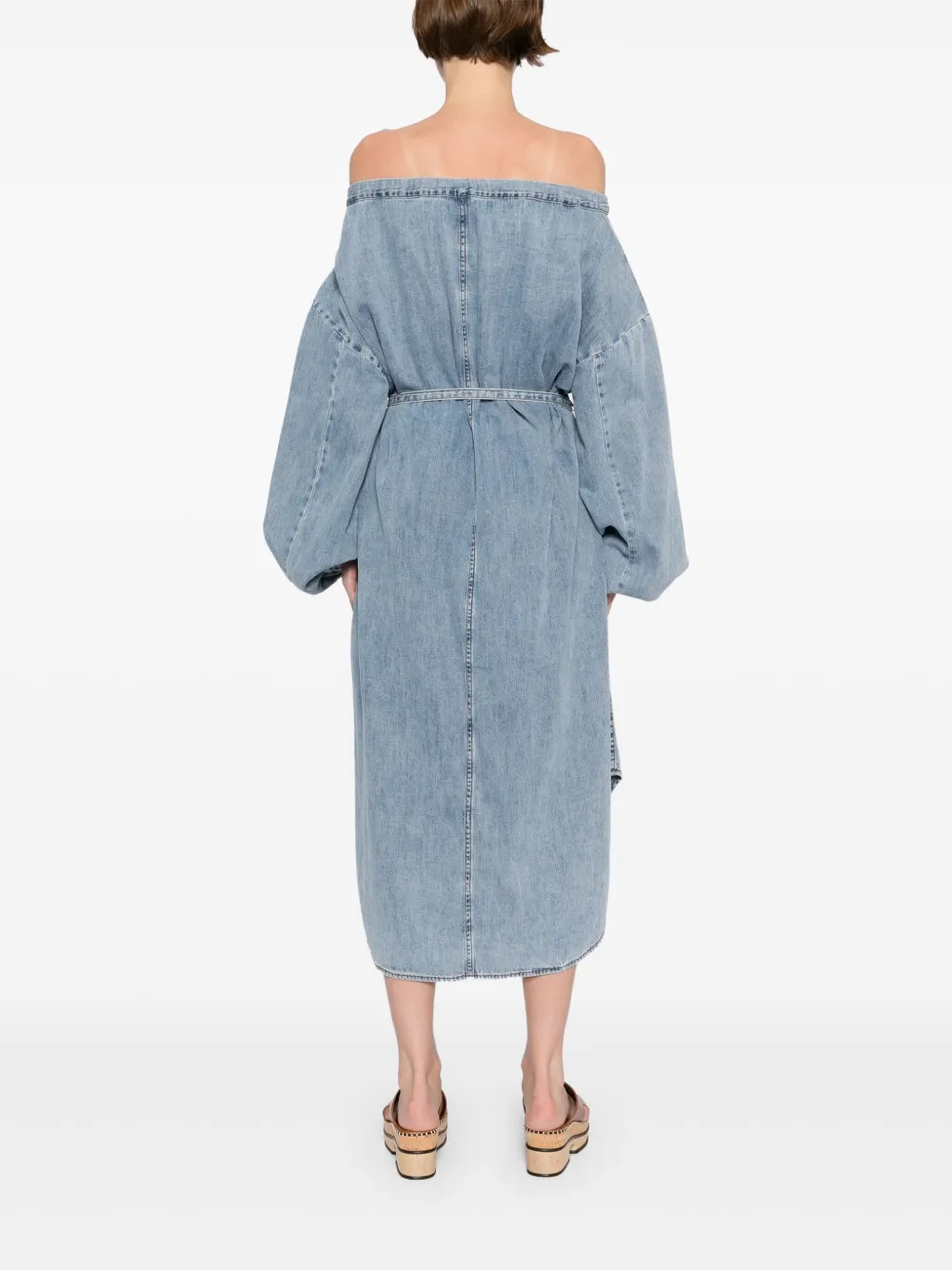 ZIMMERMANN Denim midi-tuniek Blauw