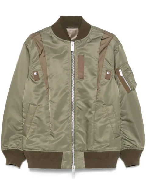 sacai جاكيت بومبر تويل