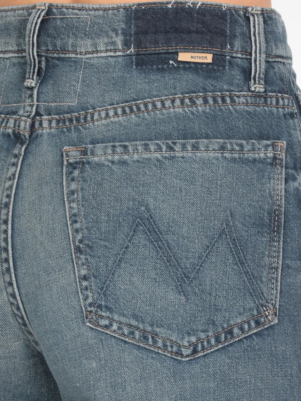 MOTHER The Undercover Sneak jeans Blauw