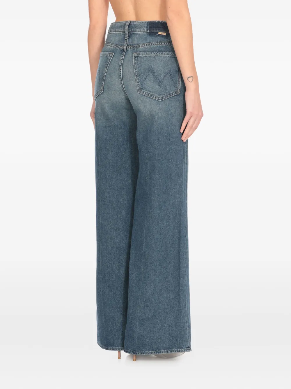 MOTHER The Undercover Sneak jeans Blauw
