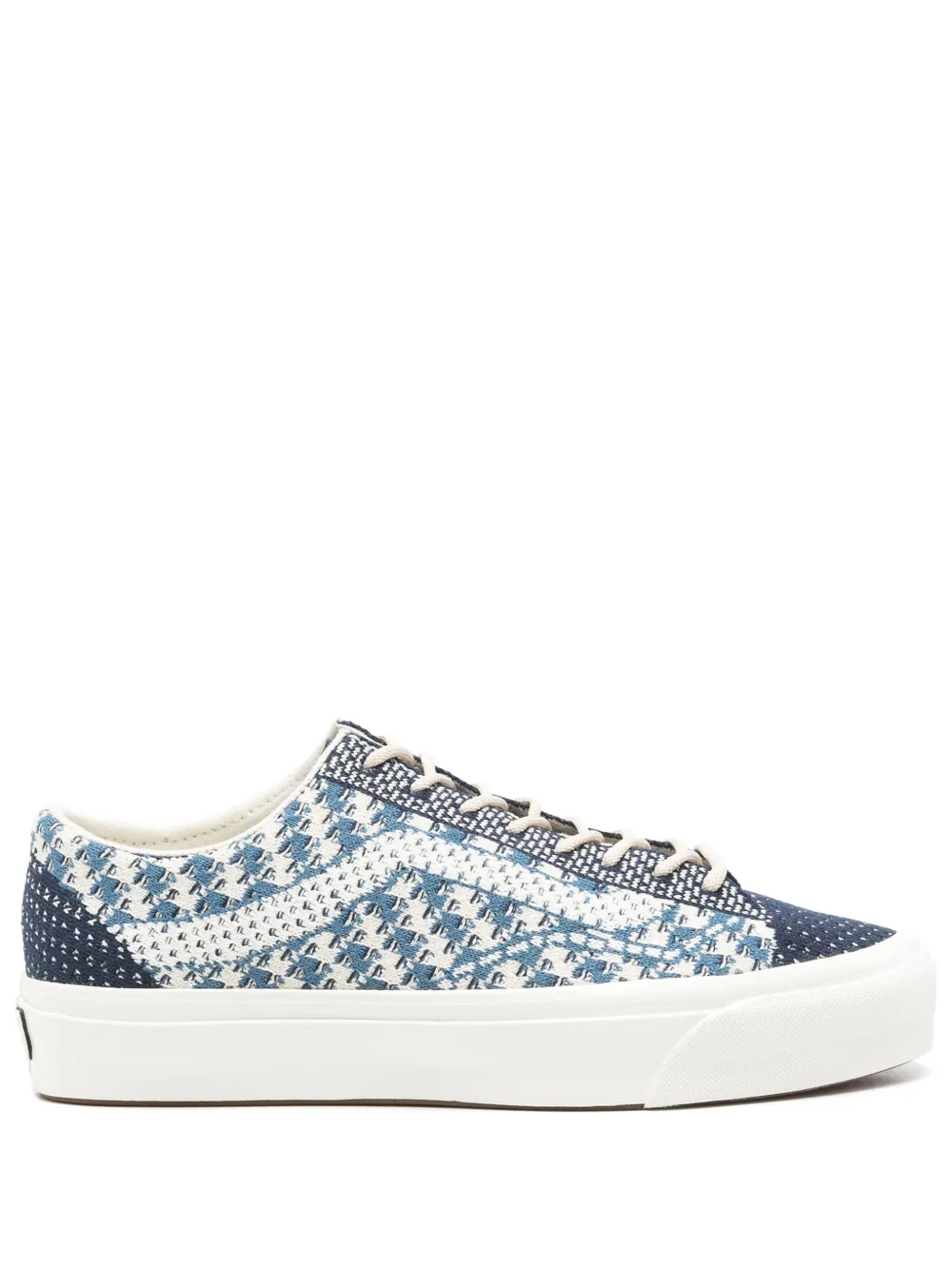 patterned-jacquard sneakers