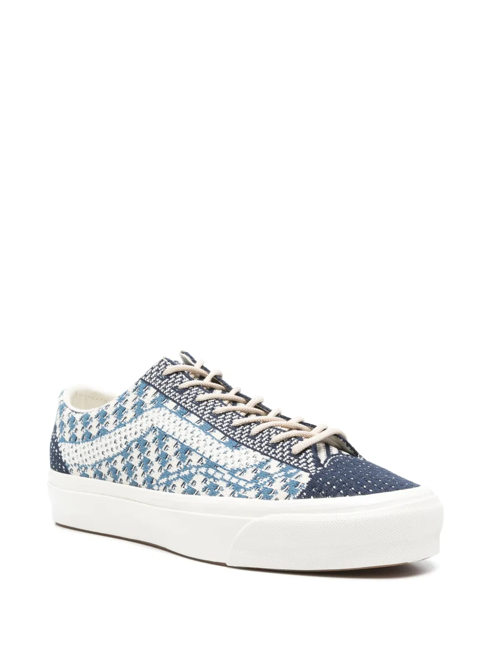 Vans patterned-jacquard sneakers Blue