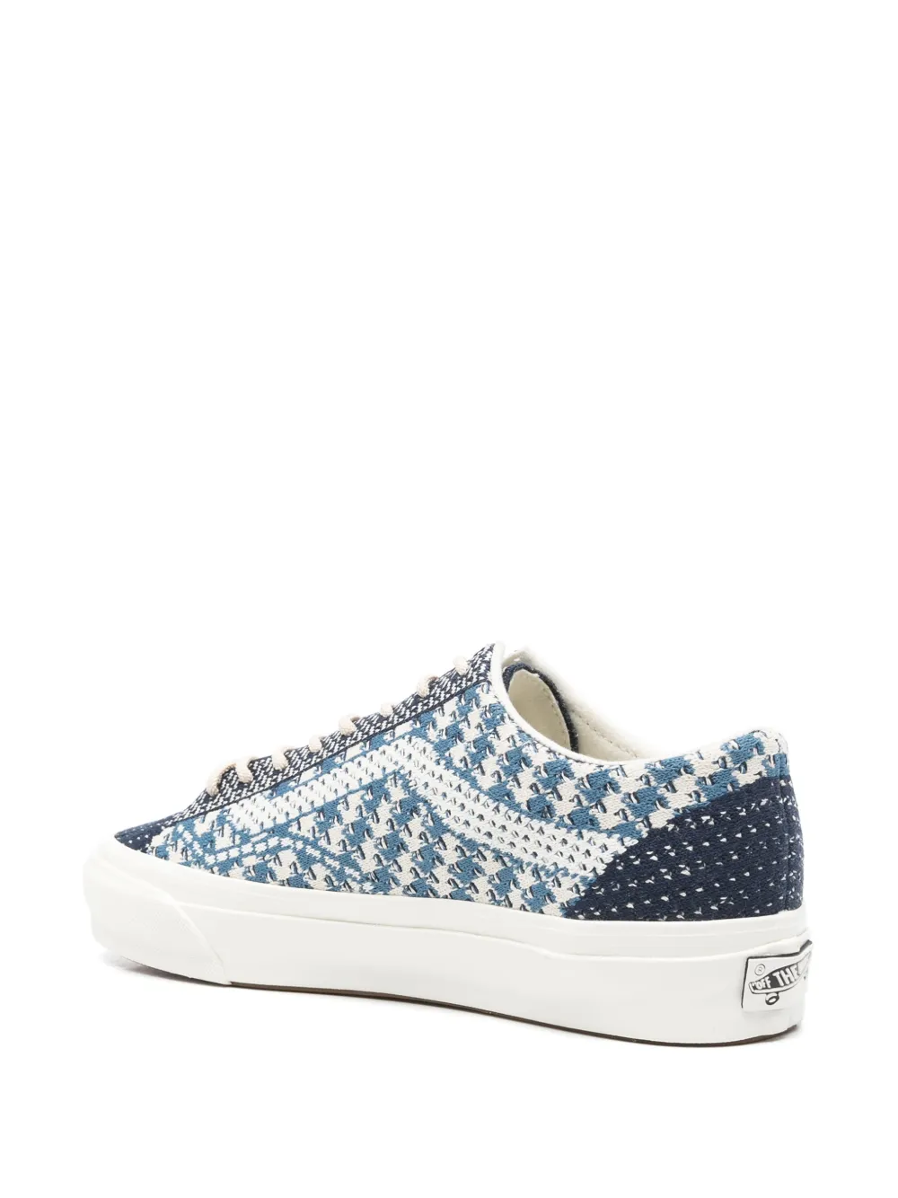 Vans patterned-jacquard sneakers Blue