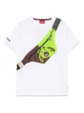 sprayground kid Crossbody Money Bear T-shirt - White