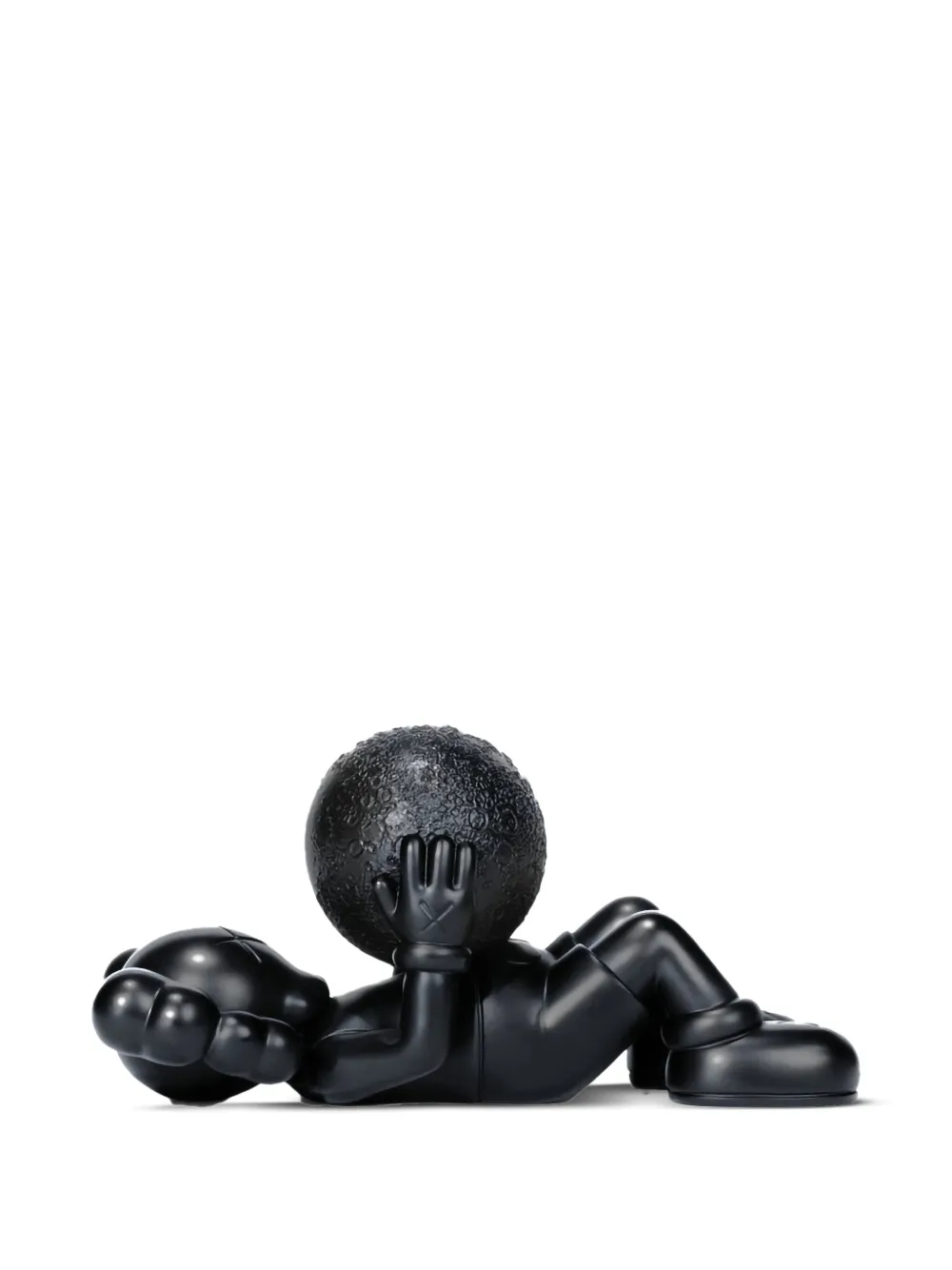 KAWS Night Glow (Editon of 250) "Black" bronze figure | Black | Image 1