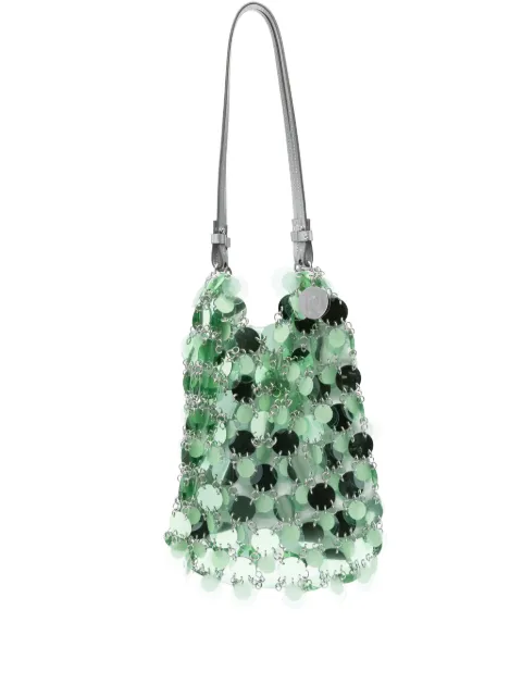 Rabanne bolsa de hombro Sparkle Discs