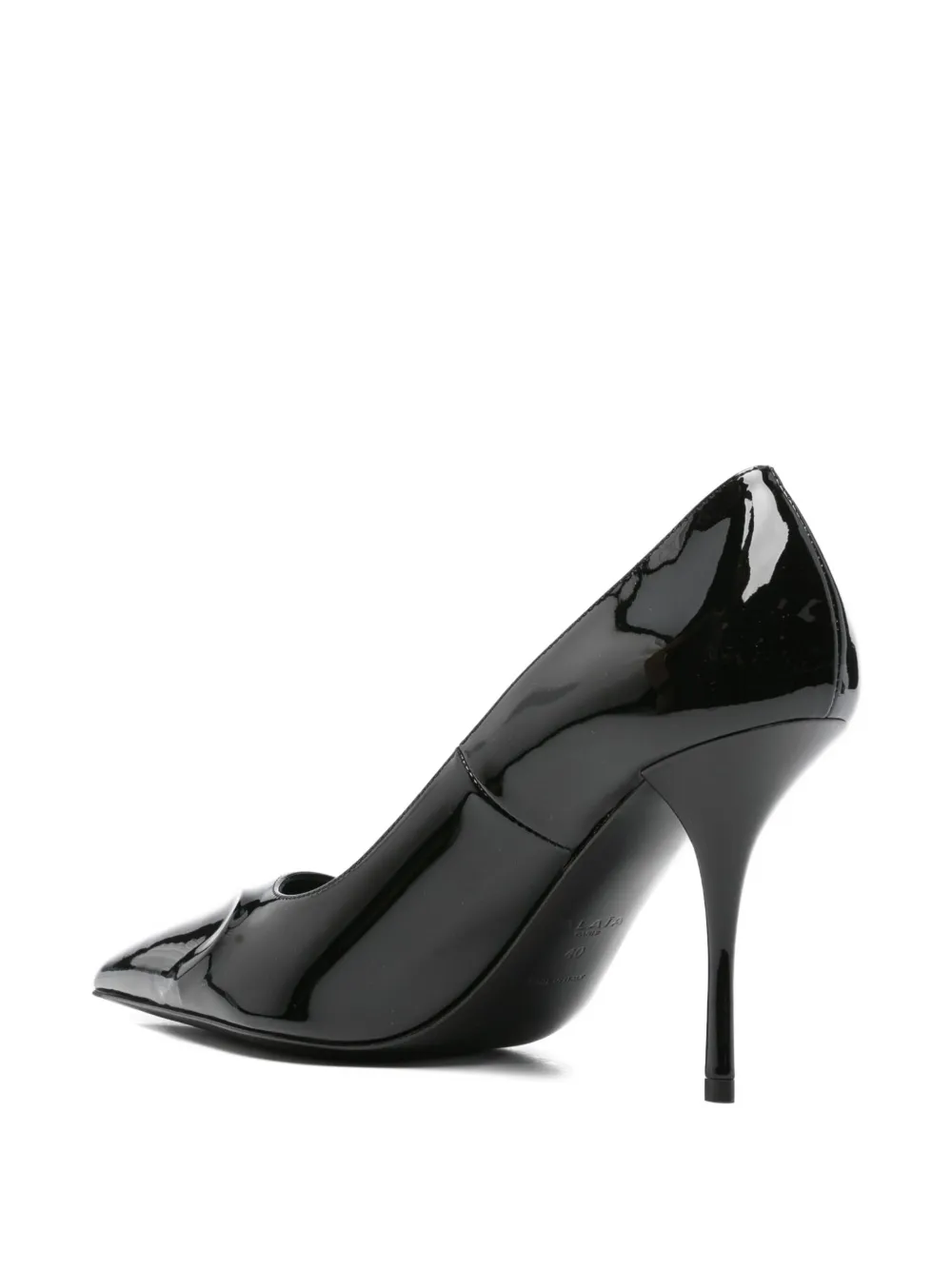 Le Coeur Leather Heeled Pumps