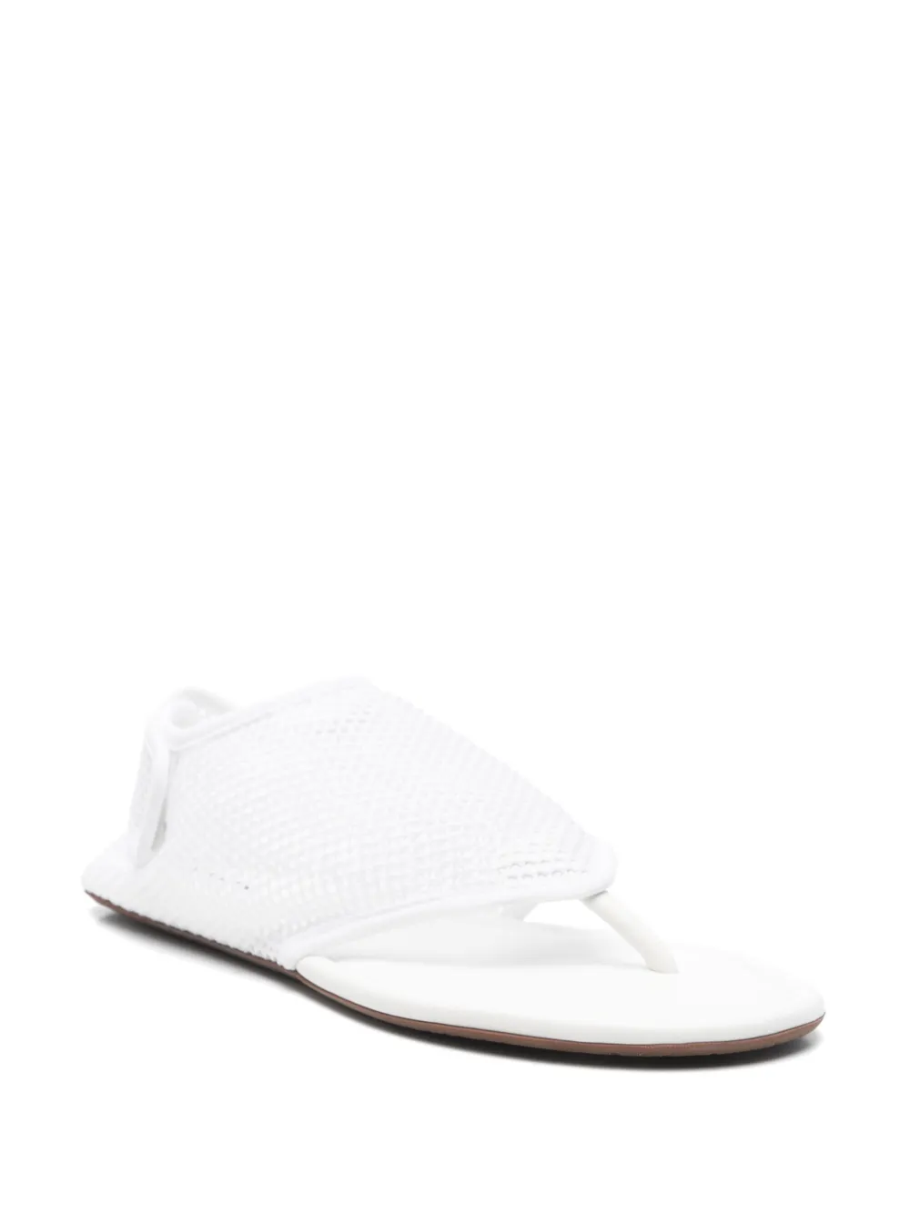 Alaïa leather flat sandals | Flat Sandals | Image 2