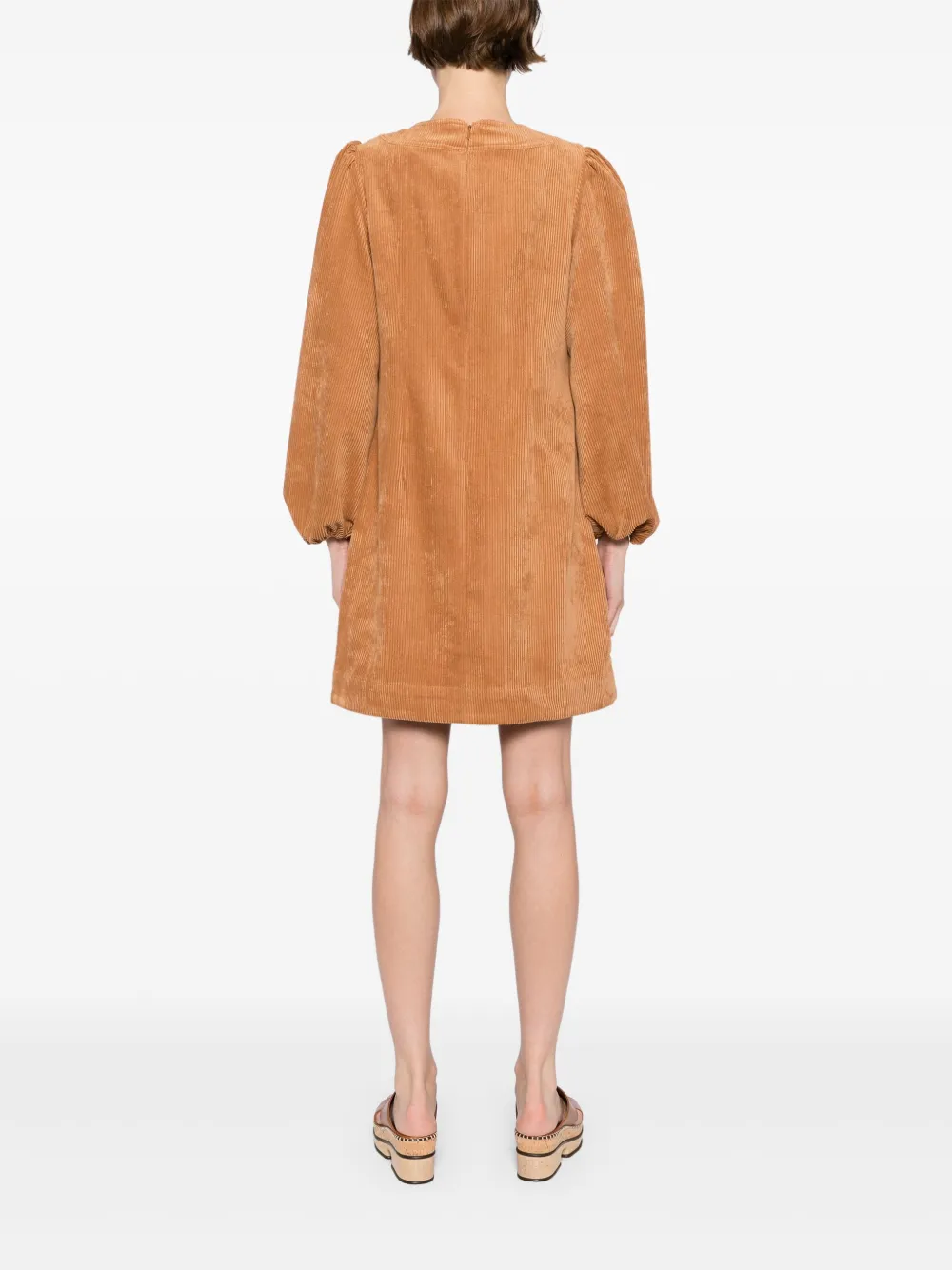 ZIMMERMANN Illuminate jurk met koord Bruin