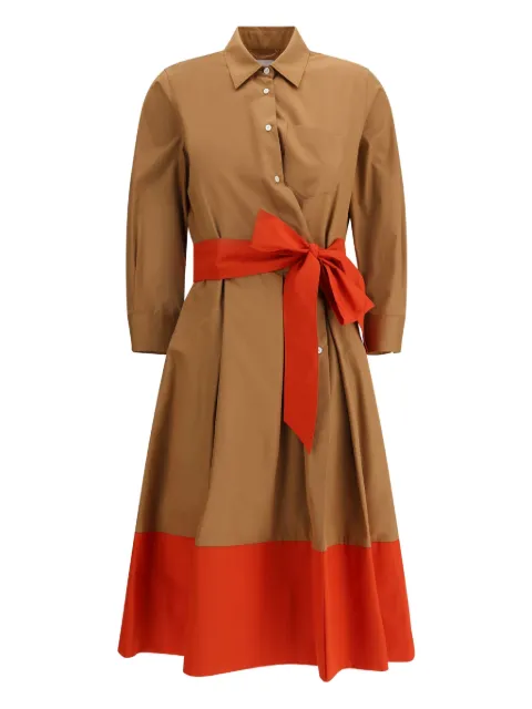 Sara Roka vestido camisero de popelina