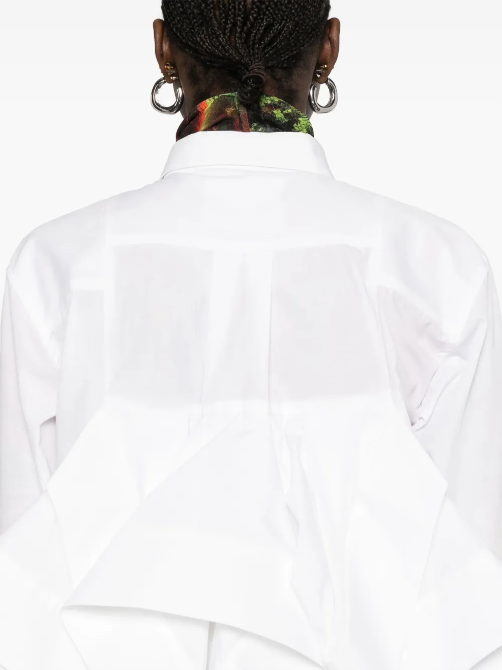 sacai Popeline blouse Wit