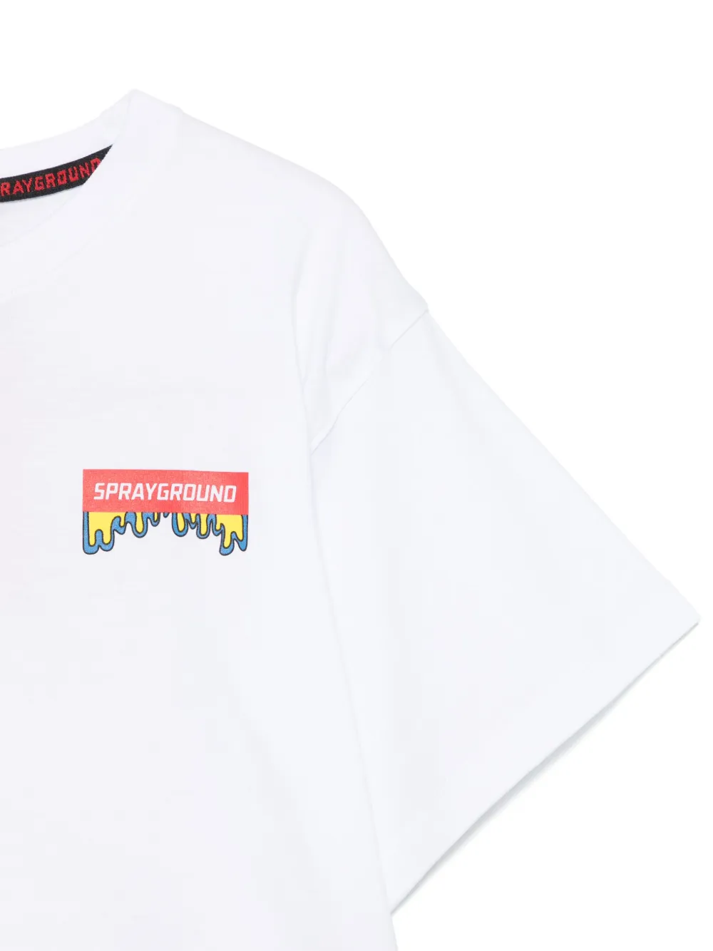 sprayground kid Mosh Pit Over T-shirt Wit
