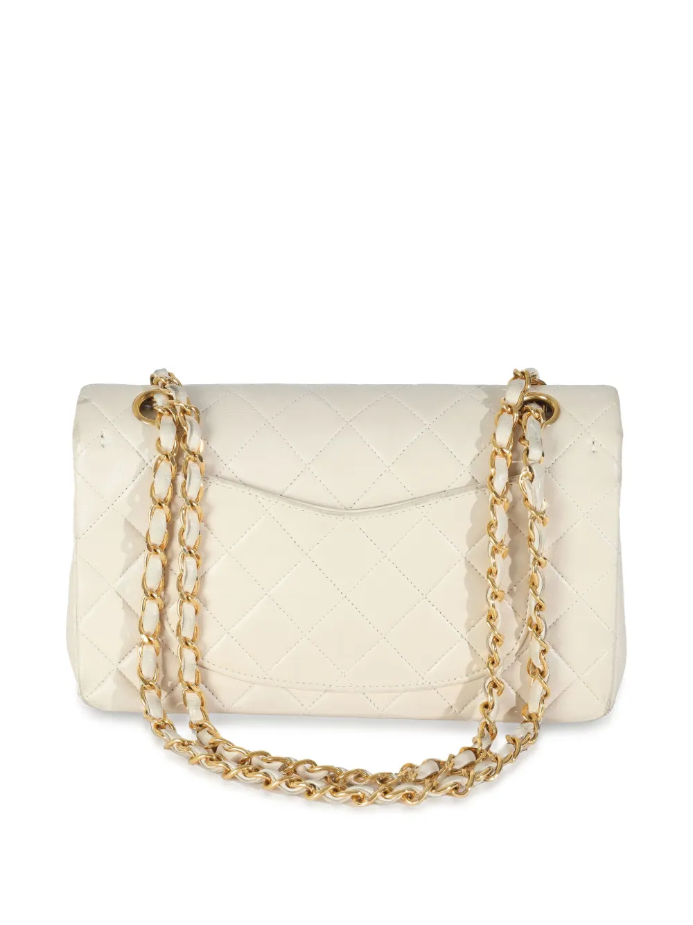 CHANEL Pre-Owned 1996-1997 kleine Double Flap schoudertas - Beige