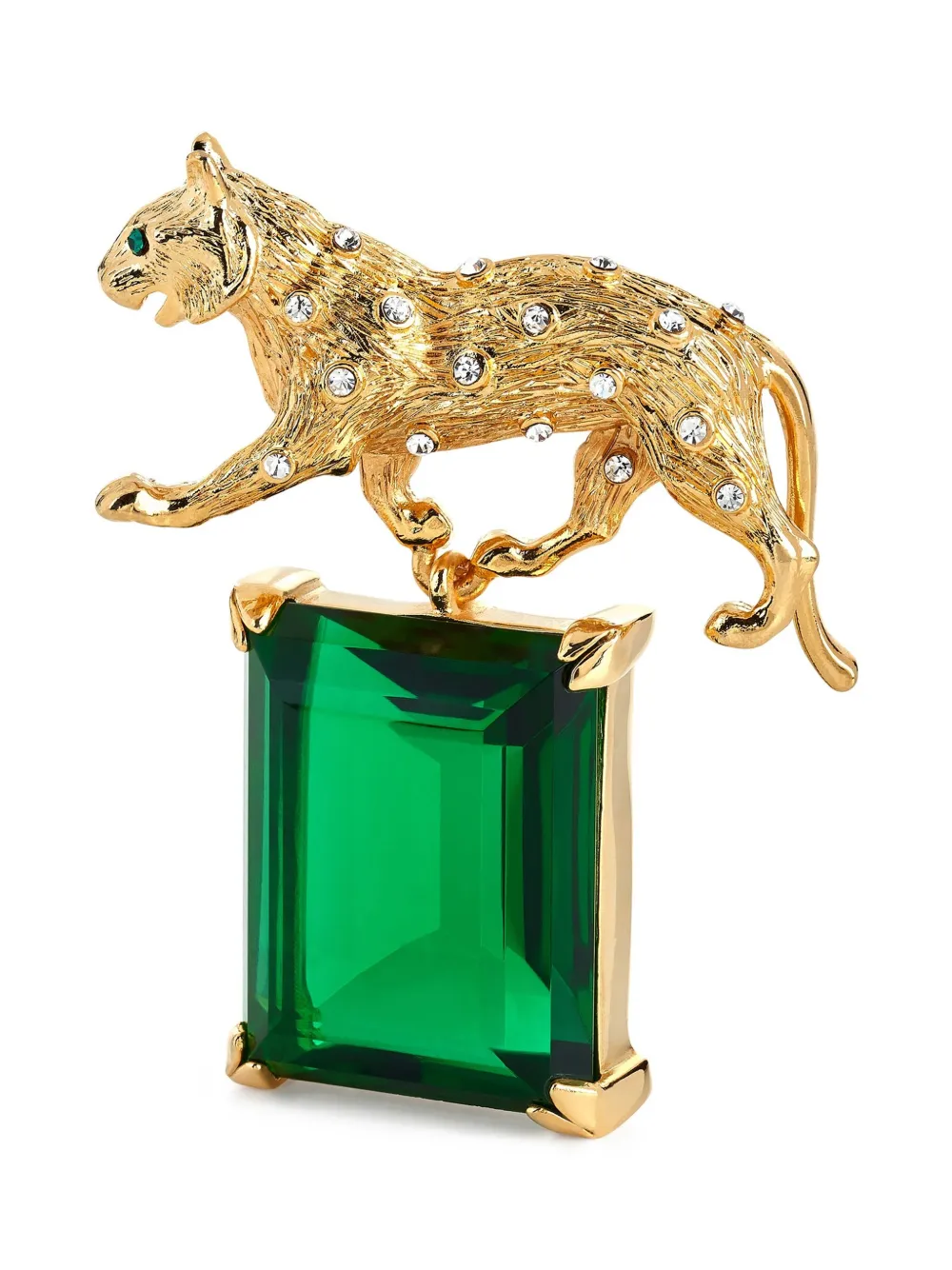 Kenneth Jay Lane Panther pin | Gold | Image 1