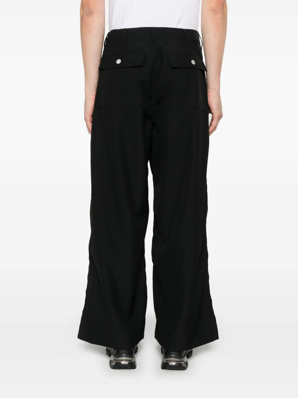 Comme des Garçons Homme Wollen broek Zwart