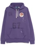 Polo Ralph Lauren logo-patch hoodie - Purple