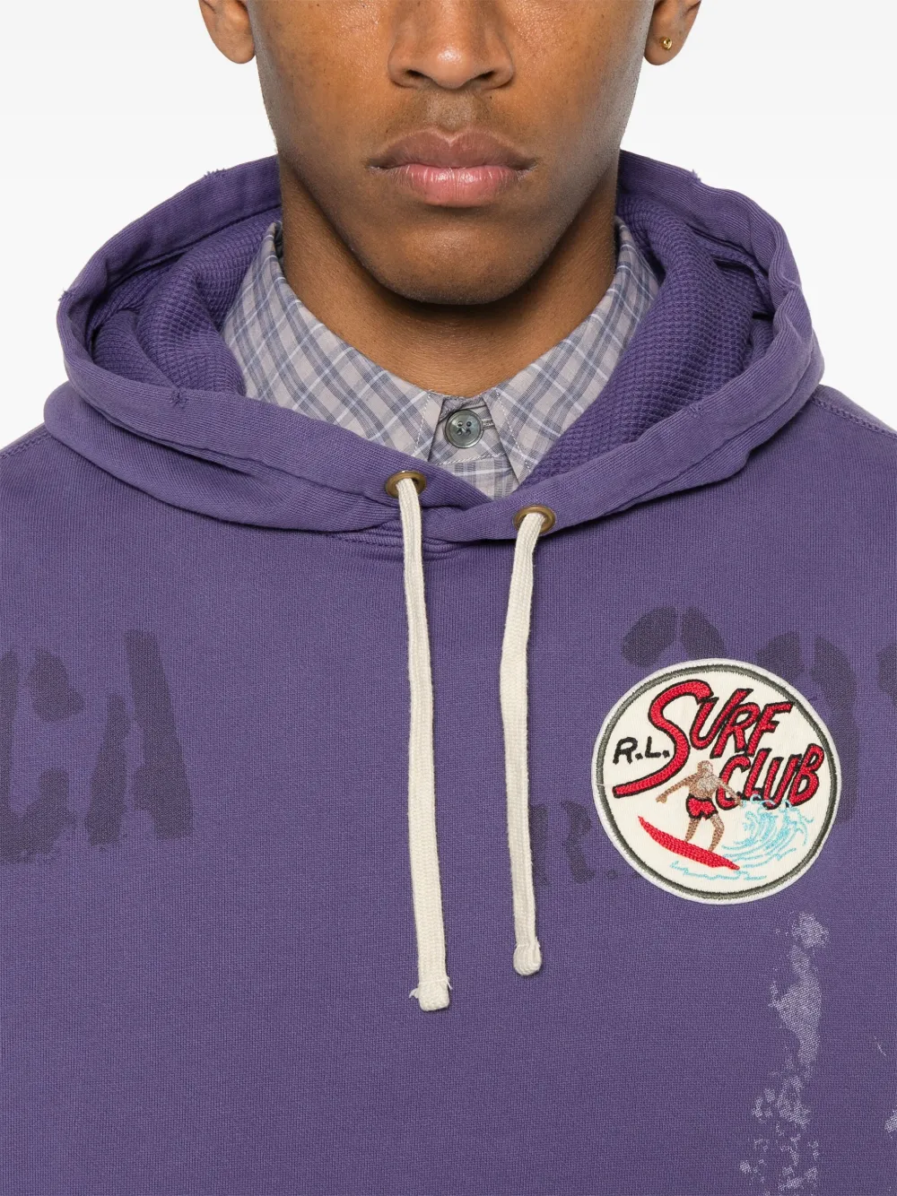Polo Ralph Lauren Hoodie met logopatch Paars
