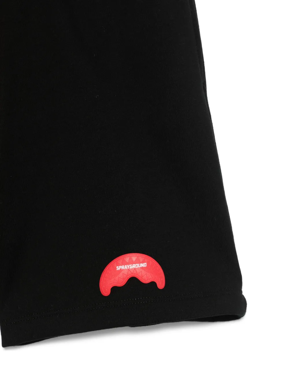 Sprayground Kid Climbing Bear Shorts In Black