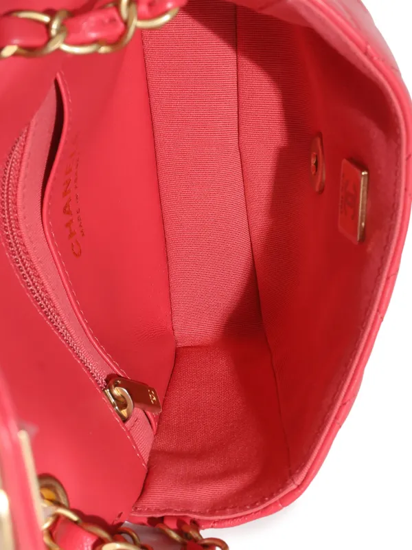 CHANEL Pre-Owned スクエア クラシック フラップ ショルダーバッグ
