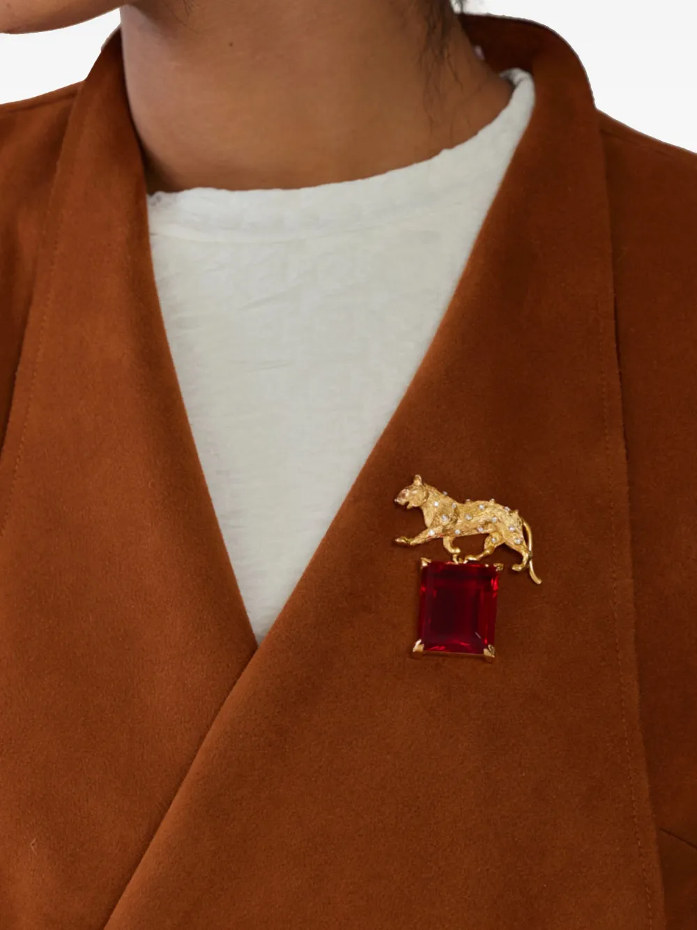 Kenneth Jay Lane Panther pin | Image 2