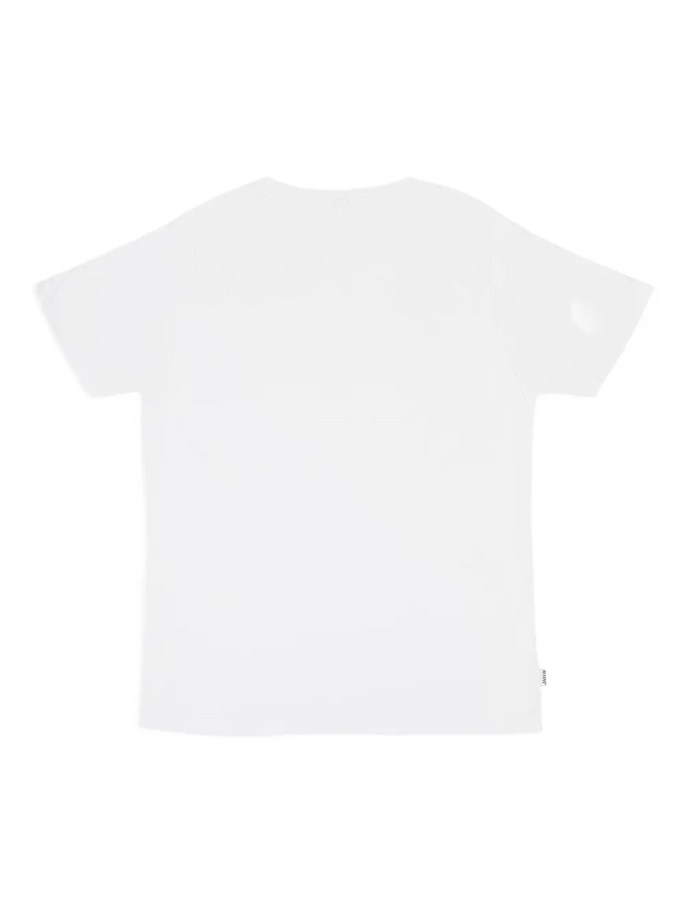 Mains Logo-tag T-shirt In White