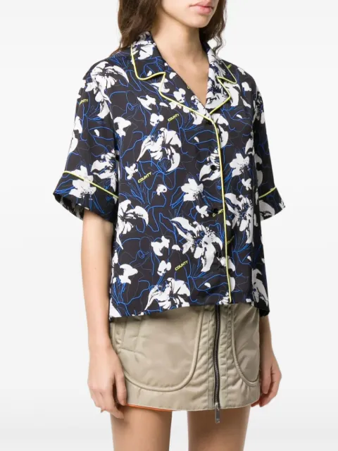 Marcelo Burlon County of Milan camisa Flowers