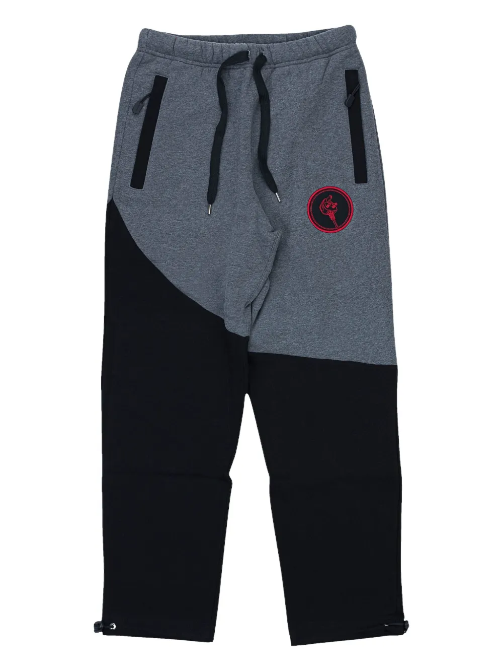 MAINS logo-patch sweatpants | negro | Image 1