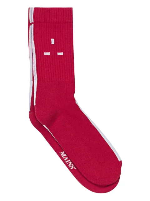 MAINS logo-detailed socks