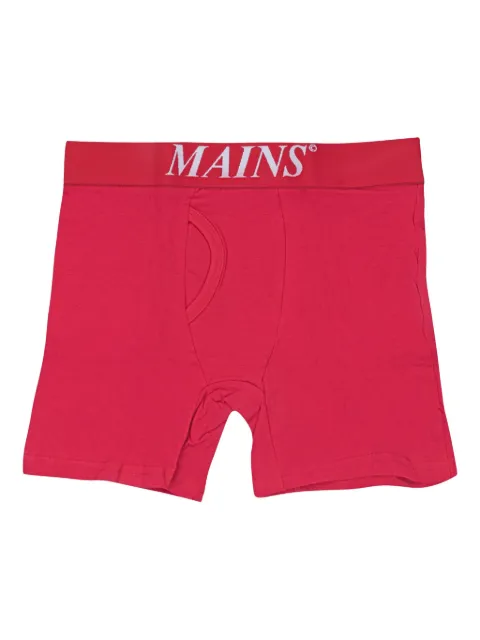 MAINS logo-waistband boxers