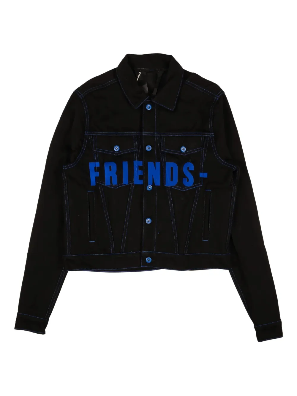 STADIUM®  x Vlone "Black" denim jacket | Black | Image 1