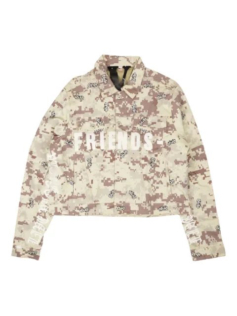 STADIUM®  x Vlone "Camo" denim jacket