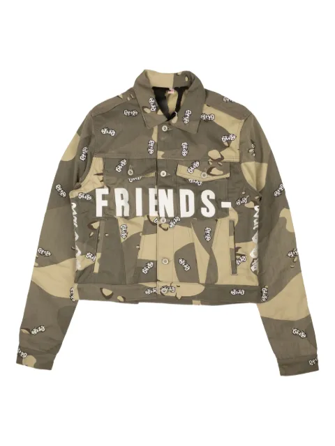STADIUM®  x Vlone "Camo" denim jacket