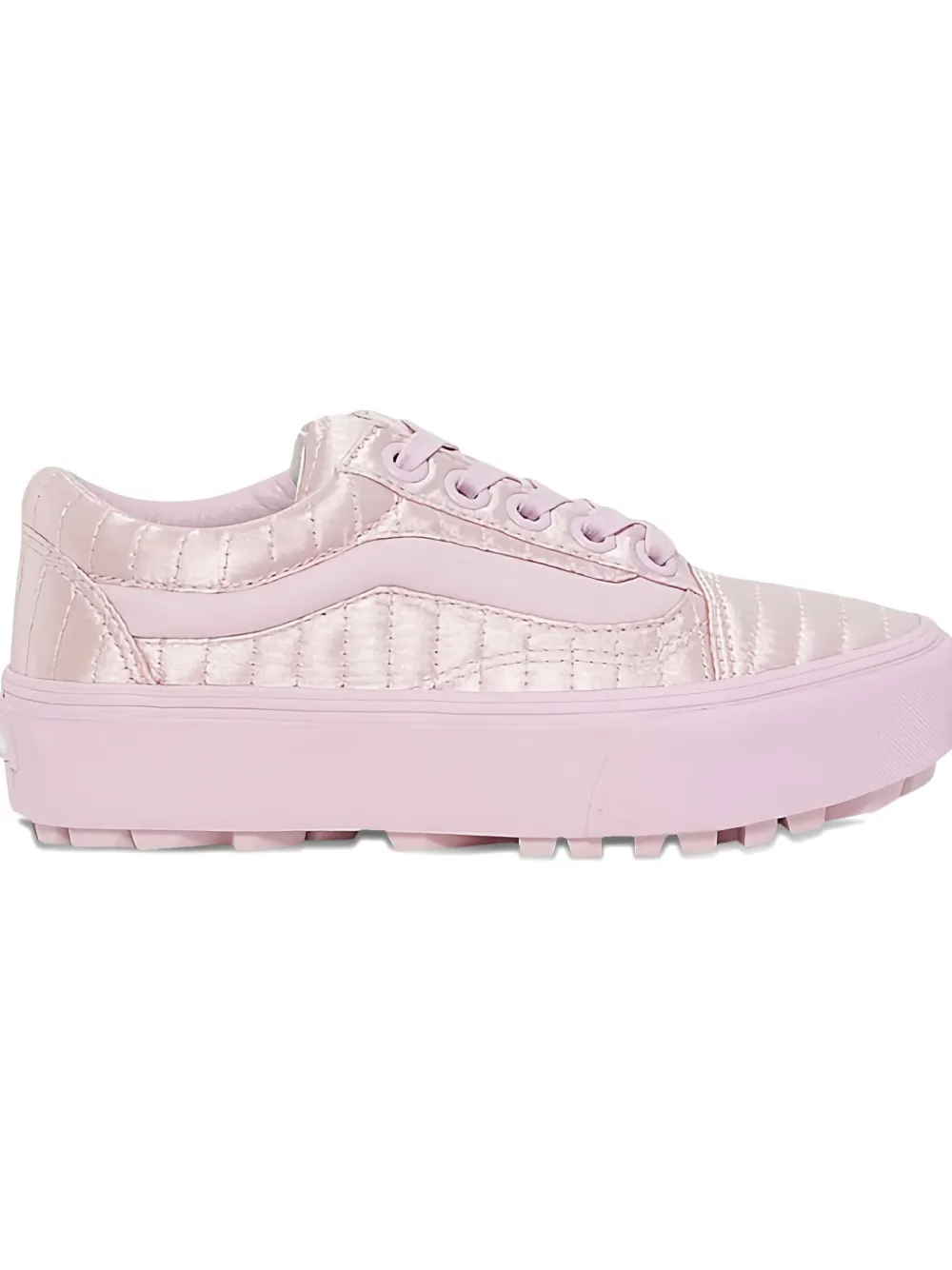 Vans Snow Padded Old Skool "pink" Sneakers In Pink
