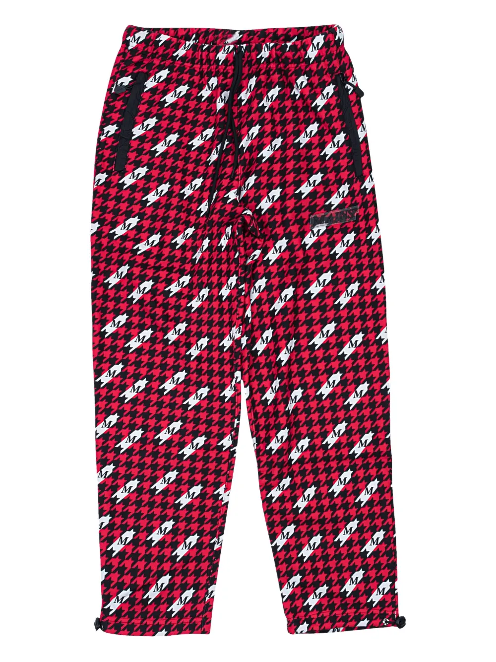 MAINS houndstooth "Black" track pants | negro | Image 1