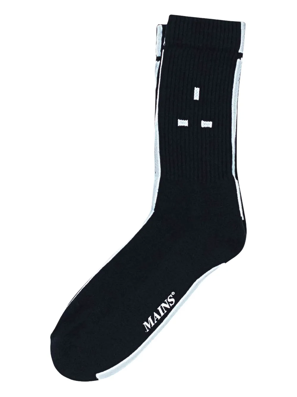 MAINS logo-intarsia socks | Image 2