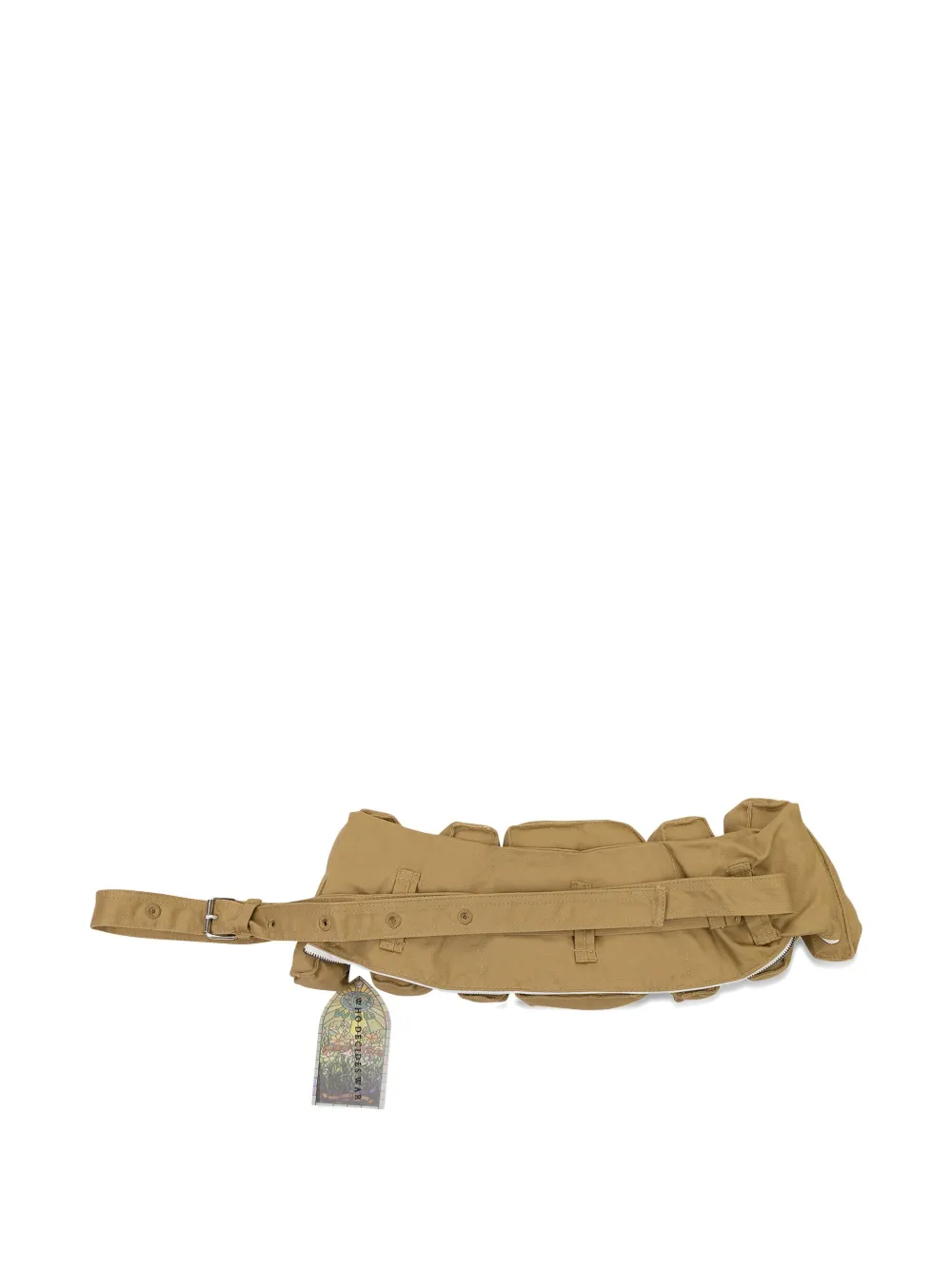 Who Decides War Bubble Beige belt bag